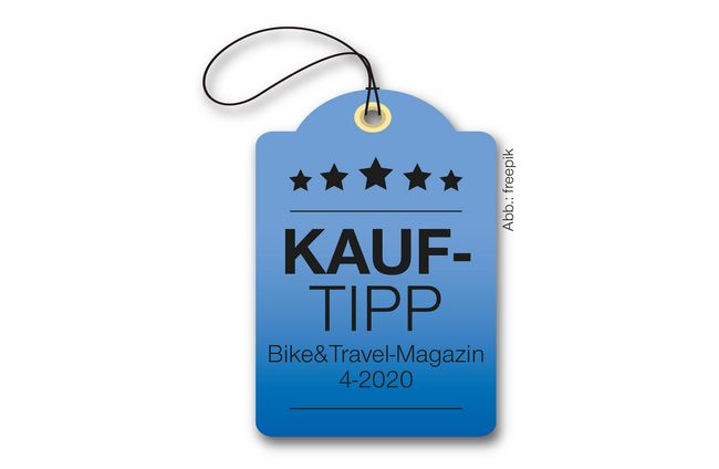 Bike&Travel Kauftipp Siegel