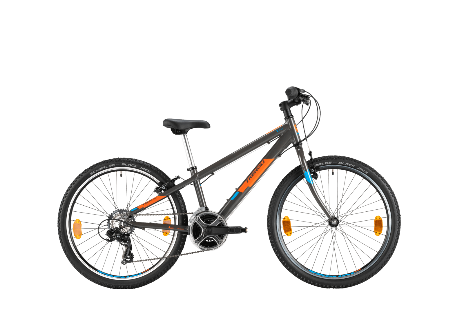 trenoli FINO 2.4 MTB in dark grey – glänzend | Kids Bike